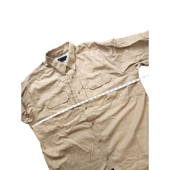 5.11 Tactical military/field shirt vented button up shirt men's XL pockets - Picture 3 of 11